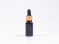 Preview: MIRON Violettglasflasche 10ml, mit Pipette gold